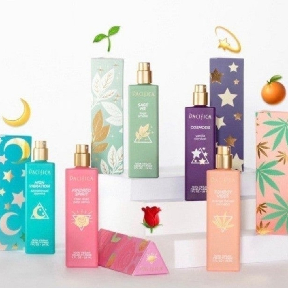 PACIFICA DSCONTINUED PERFUME & CLEAN RESERVE